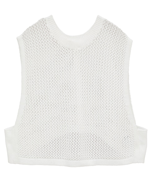 テープヤーン2WAYビスチェ 詳細画像 オフホワイト 8