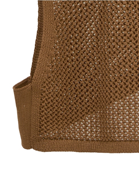 テープヤーン2WAYビスチェ 詳細画像 キャメル 12