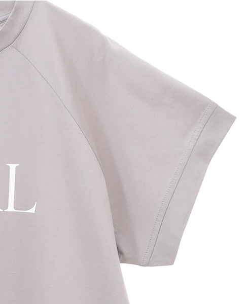 ラグランロゴTシャツ 詳細画像 グレージュ 10