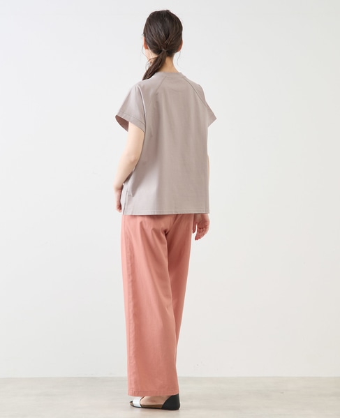 ラグランロゴTシャツ 詳細画像 グレージュ 4