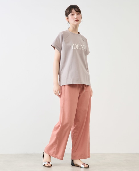 ラグランロゴTシャツ 詳細画像 グレージュ 6