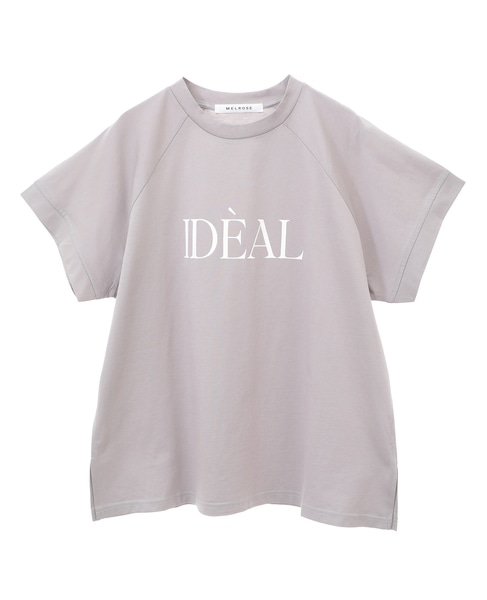 ラグランロゴTシャツ 詳細画像 グレージュ 7