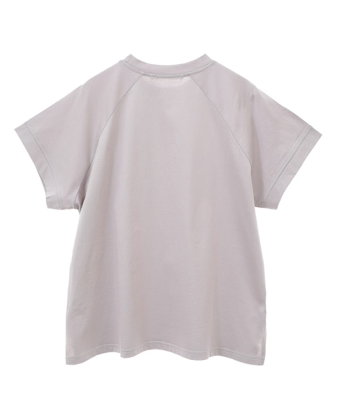 ラグランロゴTシャツ 詳細画像 グレージュ 8
