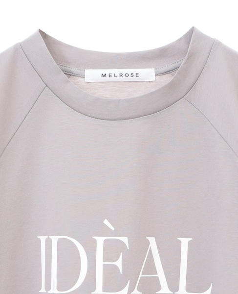ラグランロゴTシャツ 詳細画像 グレージュ 9