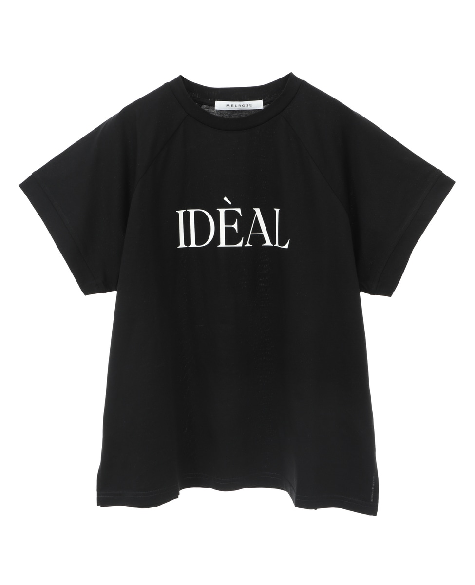 ラグランロゴTシャツ｜MELROSE CLAIRE（メルローズクレール