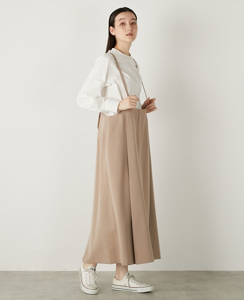 サロペットワンピース 詳細画像 ベージュ 4