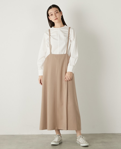 サロペットワンピース 詳細画像 ベージュ 5