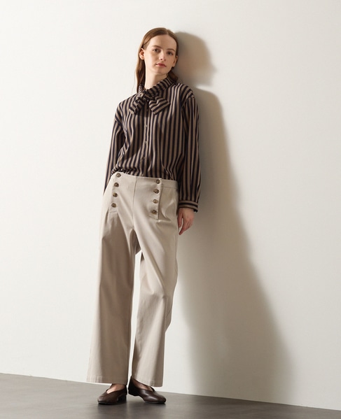 ボウタイブラウス 詳細画像 ネイビー 2