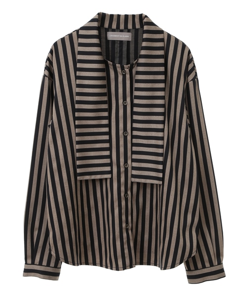 ボウタイブラウス 詳細画像 ネイビー 4