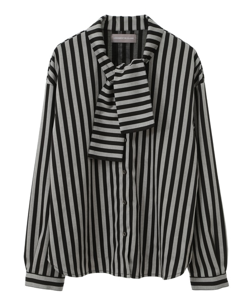 ボウタイブラウス 詳細画像 ブラック 15