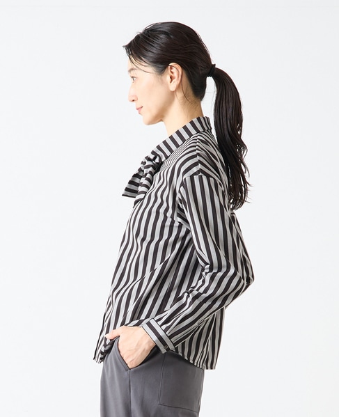 ボウタイブラウス 詳細画像 ブラック 2