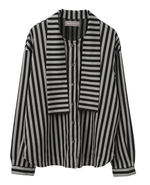 ボウタイブラウス 詳細画像 ブラック 9