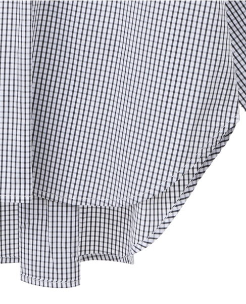 スキッパーブラウス 詳細画像 ホワイト×ブラック 5