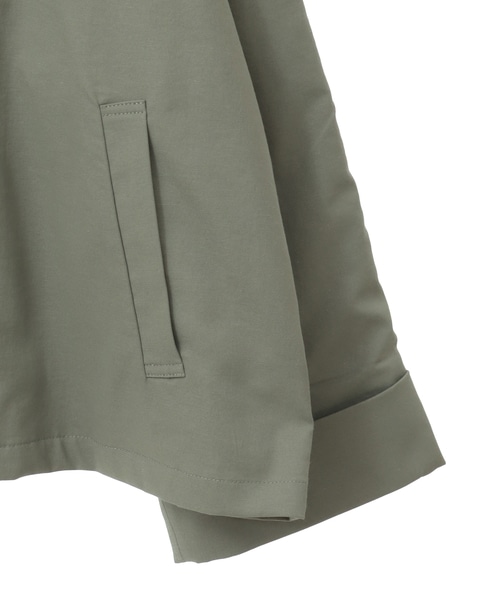 フロントジップショートジャケット 詳細画像 カーキ 12
