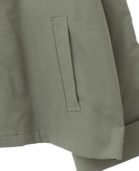 フロントジップショートジャケット 詳細画像 カーキ 13