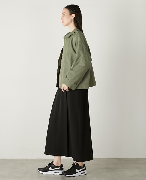 フロントジップショートジャケット 詳細画像 カーキ 7
