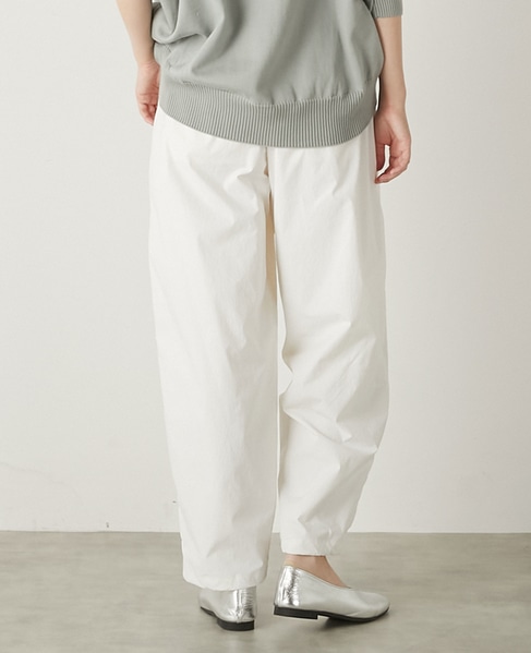 【LOURMARIN】タックワイドテーパード 詳細画像 オフホワイト 3