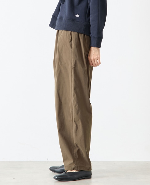 【LOURMARIN】タックワイドテーパード 詳細画像 カーキ 2