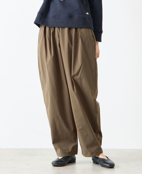 【LOURMARIN】タックワイドテーパード 詳細画像 カーキ 5