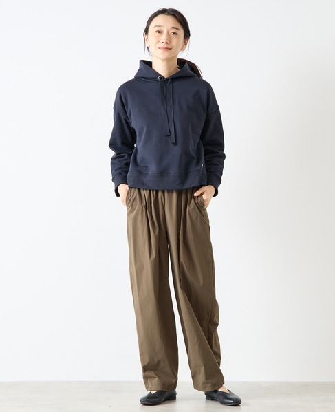 【LOURMARIN】タックワイドテーパード 詳細画像 カーキ 6