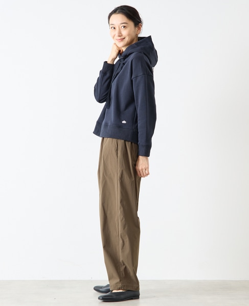 【LOURMARIN】タックワイドテーパード 詳細画像 カーキ 7