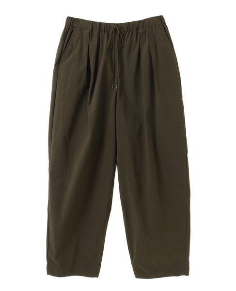 【LOURMARIN】タックワイドテーパード 詳細画像 カーキ 9