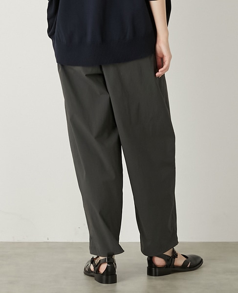 【LOURMARIN】タックワイドテーパード 詳細画像 スミクロ 3