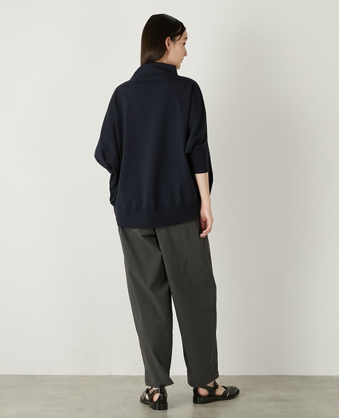 【LOURMARIN】タックワイドテーパード 詳細画像 スミクロ 7