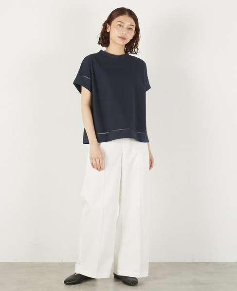 綿麻センタープレスチノ 詳細画像 オフホワイト 8