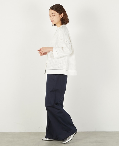 綿麻センタープレスチノ 詳細画像 ネイビー 3