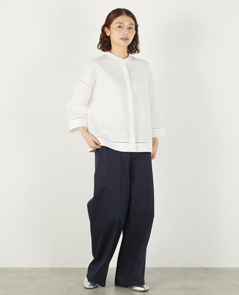 綿麻センタープレスチノ 詳細画像 ネイビー 6