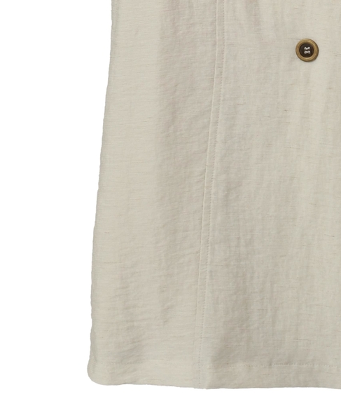【LOURMARIN】リネンレーヨンジレ 詳細画像 ベージュ 11