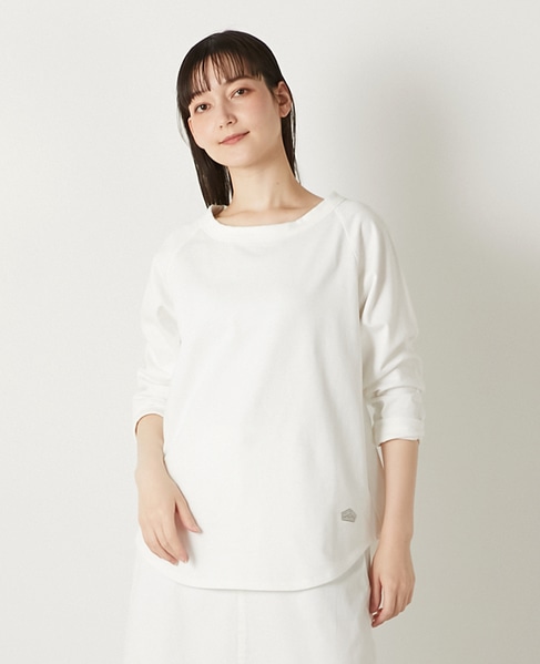 ラグラン長袖プルオーバー 詳細画像 オフホワイト 1