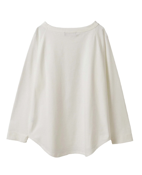 ラグラン長袖プルオーバー 詳細画像 オフホワイト 10