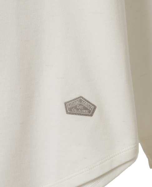 ラグラン長袖プルオーバー 詳細画像 オフホワイト 14