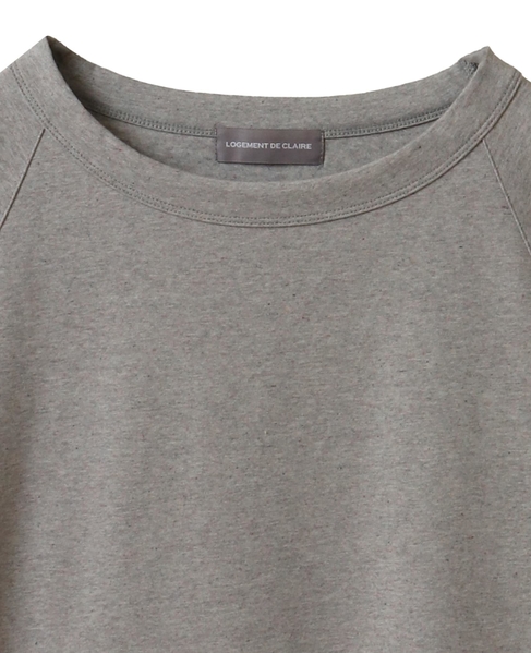 ラグラン長袖プルオーバー 詳細画像 グレー 11