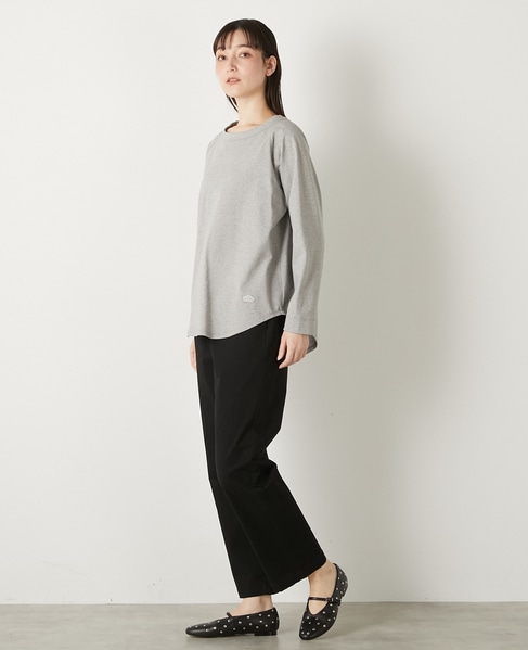 ラグラン長袖プルオーバー 詳細画像 グレー 7