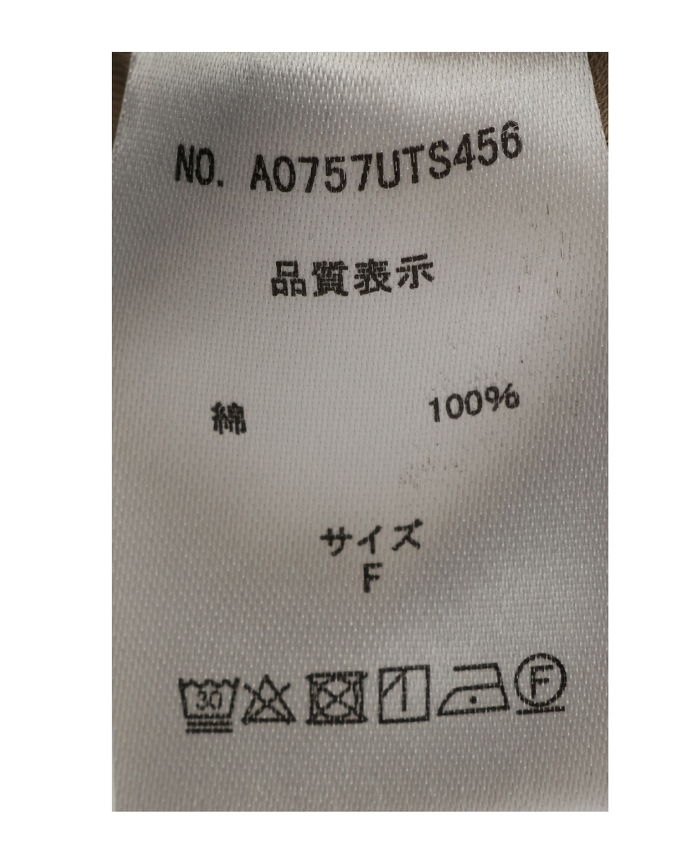 【LOURMARIN】オーガニックコットン半袖Tシャツ 詳細画像 ブラック 6