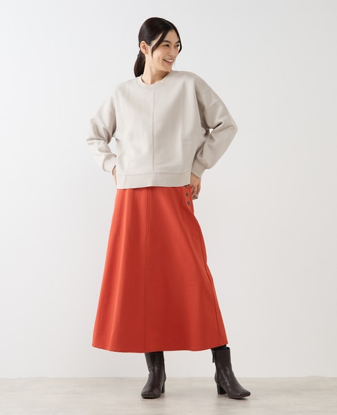 ドロップスリーブプルオーバー 詳細画像 グレイッシュベージュ 2