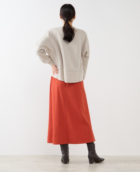 ドロップスリーブプルオーバー 詳細画像 グレイッシュベージュ 5