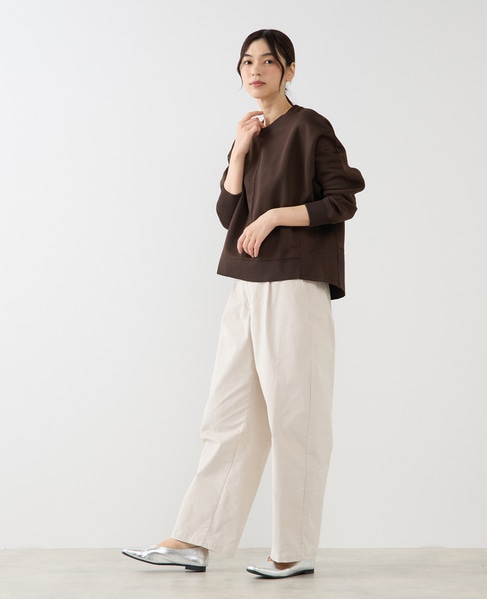 ドロップスリーブプルオーバー 詳細画像 ブラウン 4