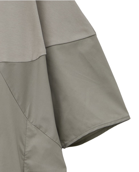 カットソーコンビワンピース 詳細画像 グレイッシュベージュ 11