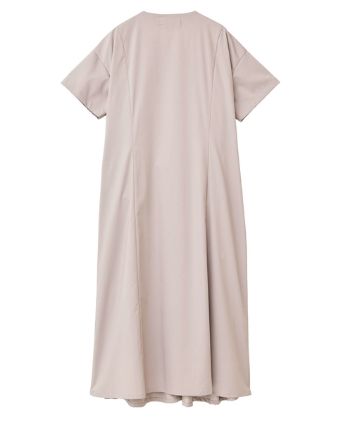 フロントギャザーシャツワンピース 詳細画像 グレイッシュベージュ 9