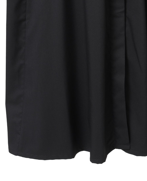 フロントギャザーシャツワンピース 詳細画像 ブラック 13