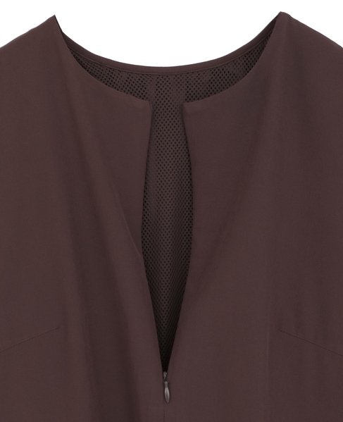 【LOURMARIN】バックギャザーワンピース 詳細画像 ブラウン 5