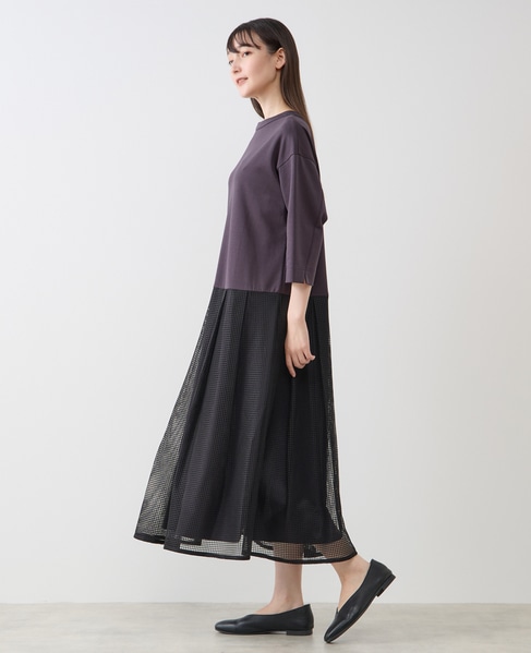 レースコンビワンピース 詳細画像 ブラック 3