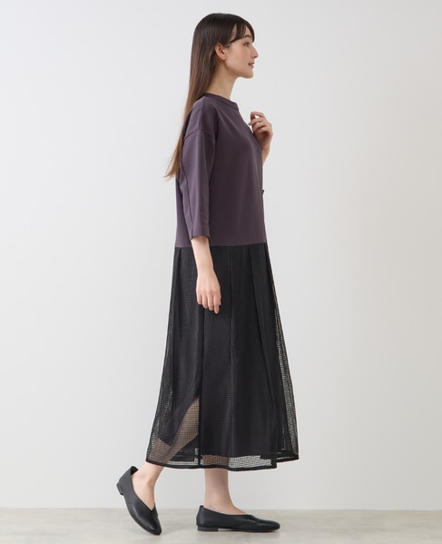 レースコンビワンピース 詳細画像 ブラック 5