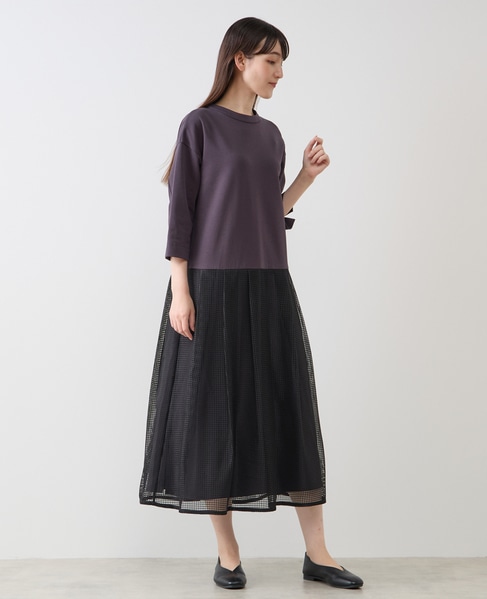 レースコンビワンピース 詳細画像 ブラック 6