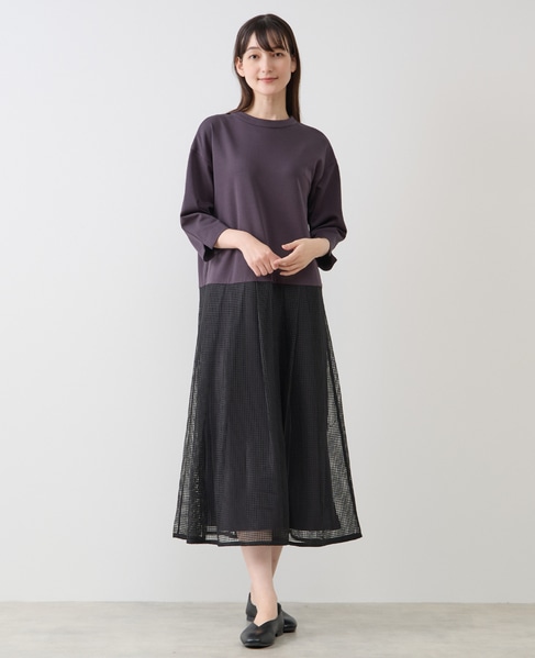 レースコンビワンピース 詳細画像 ブラック 7