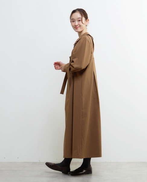 【LOURMARIN】サロペットワンピース 詳細画像 キャメル 3